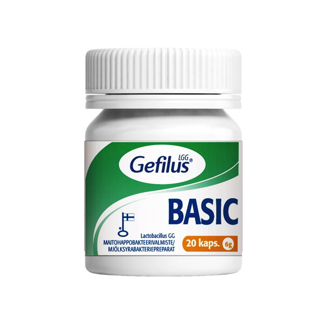 Кисломолочные бактерии Gefilus LGG Basic - 20 шт.
