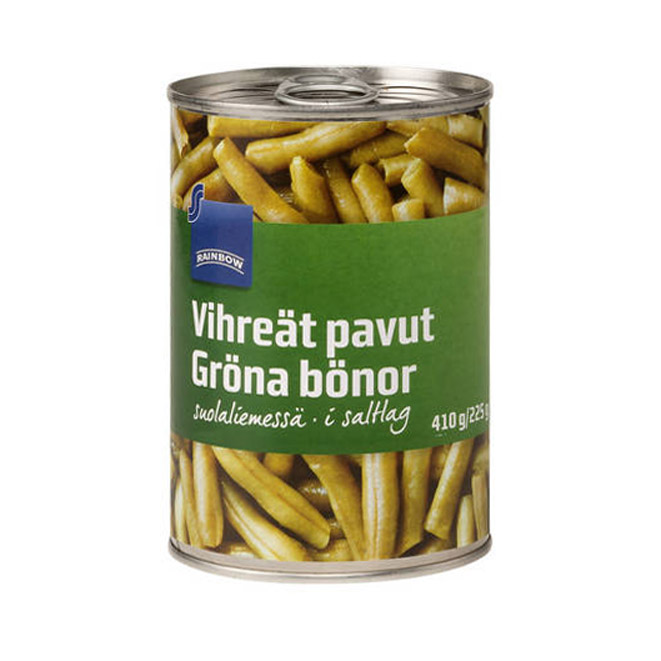 Стручки фасоли Rainbow - 400 гр.